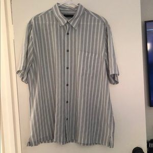 Via Europa men’s button down short sleeve
